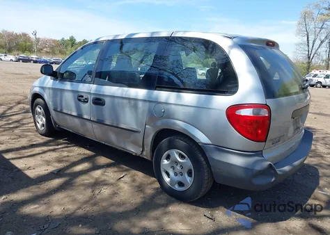 2003 Dodge Caravan Se из США, поврежденный, VIN 1D4GP25B93B168831